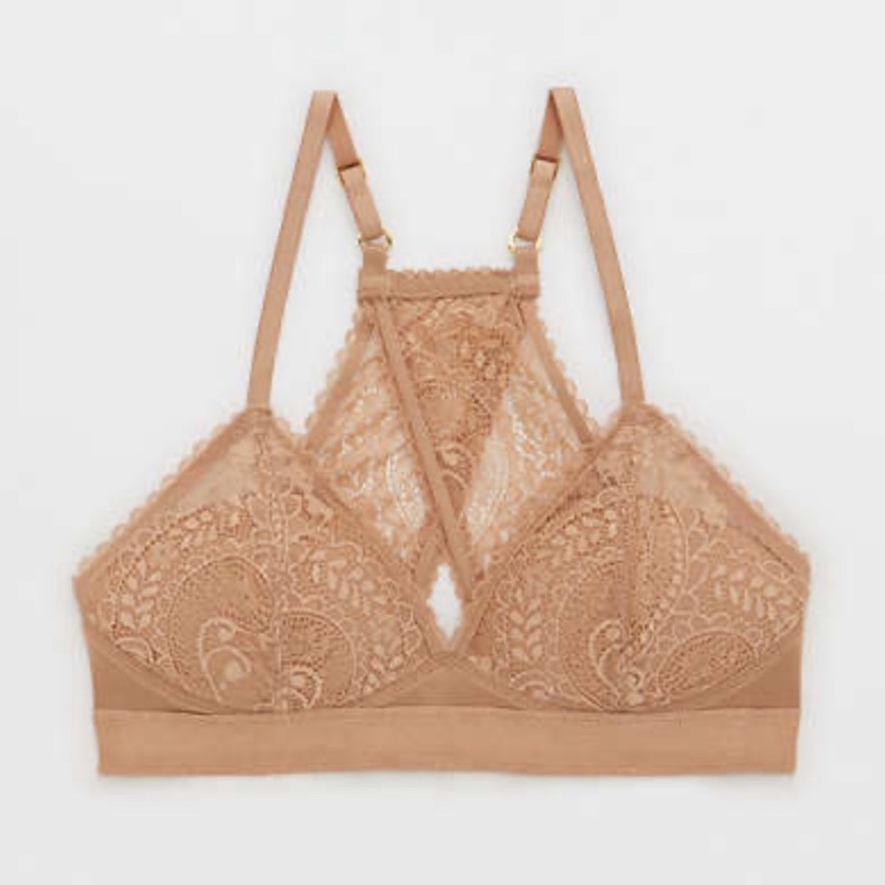 Lace Bralette in Nude